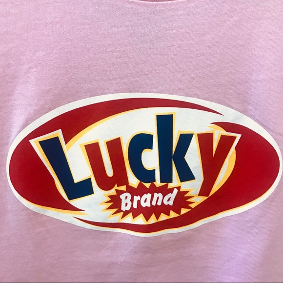 NWOT Retro Lucky Brand tee Shirt Bubble Gu… - Picture 3 of 5